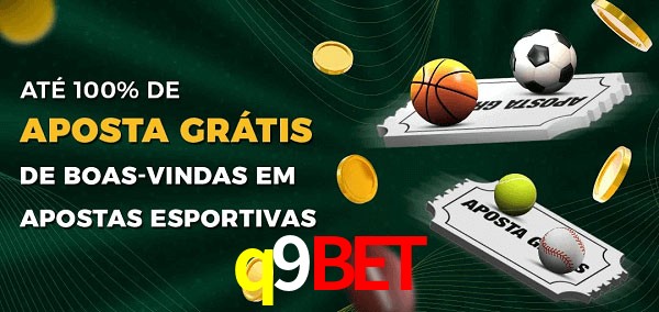 q9bet Ate 100% de Aposta Gratis